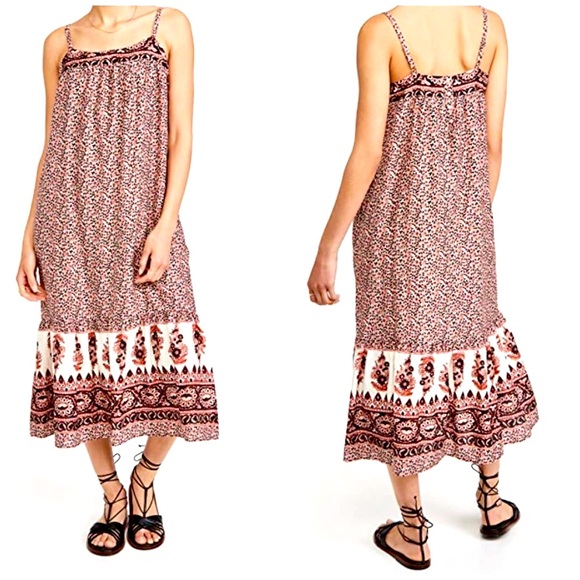 NWT Xirena Dakota Henna Dress Multicolored Sleeveless Pockets SZ Small - Picture 8 of 10